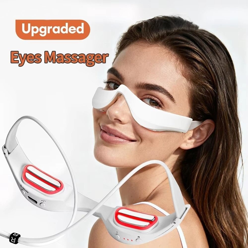 Light Therapy Glasses - 3D Oogmassager Rood Licht Therapie Oogmassager