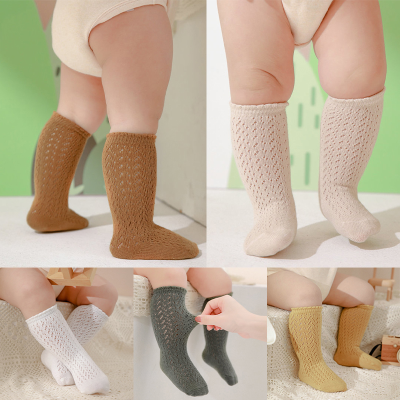 Baby Sock Oximeter - Bellbell Babys Girls Princess gebreide mesh