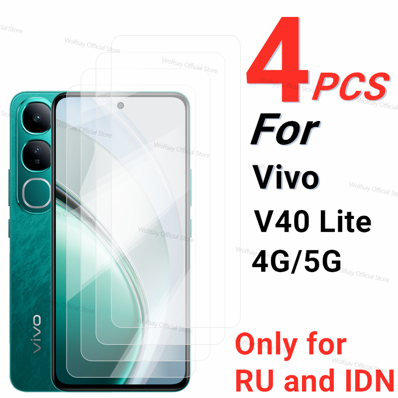 Vivo V40 - 2/4 Stuks Screen Protector Voor Vivo