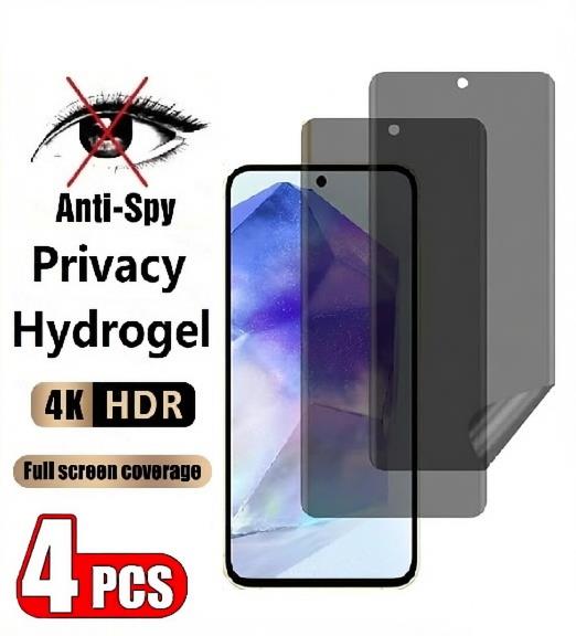 Vivo V40 - 4 Stuks Privacy Hydrogel Film Voor