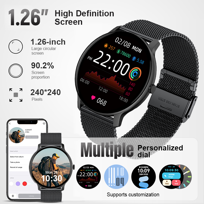 2026 Smartwatch voor mannen, g - Breath Rate Monitor recensie en prijs