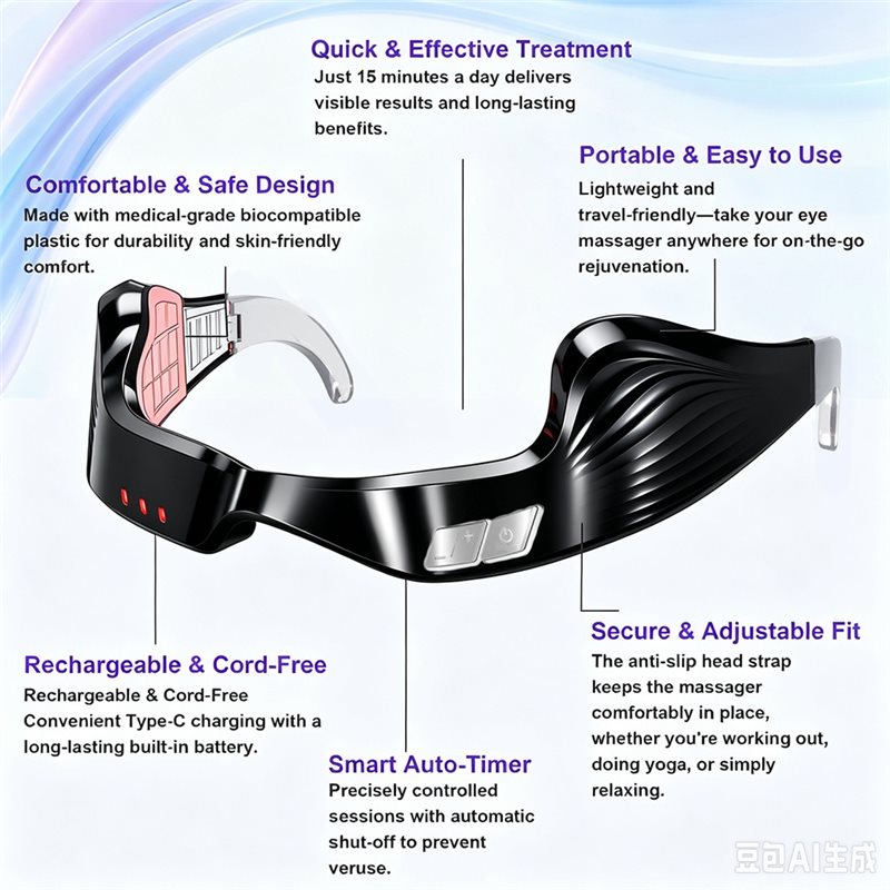 AA20-Oogmasker met rood lichtt - Light Therapy Glasses recensie en prijs