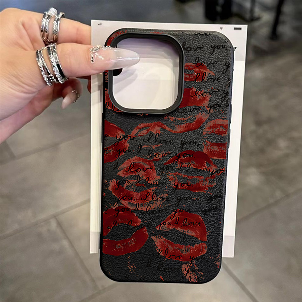 Heldere Rode Lippen Lederen Te - Apple Iphone 16 recensie en prijs